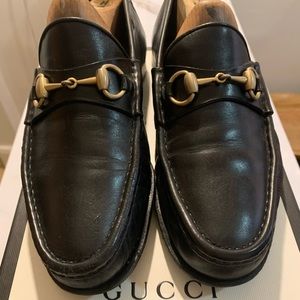 Vintage Gucci Horsebit Loafers